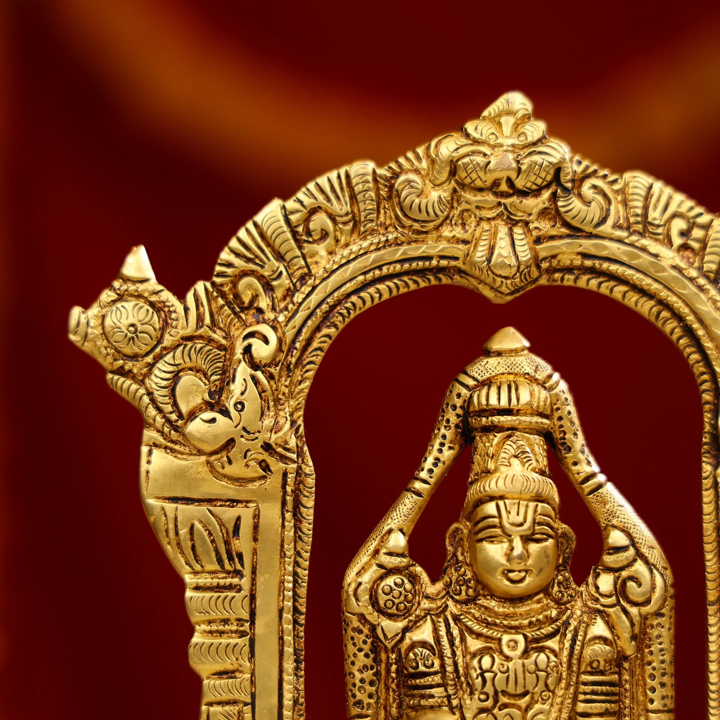 Lord Tirupati Balaji Statue Of Brass