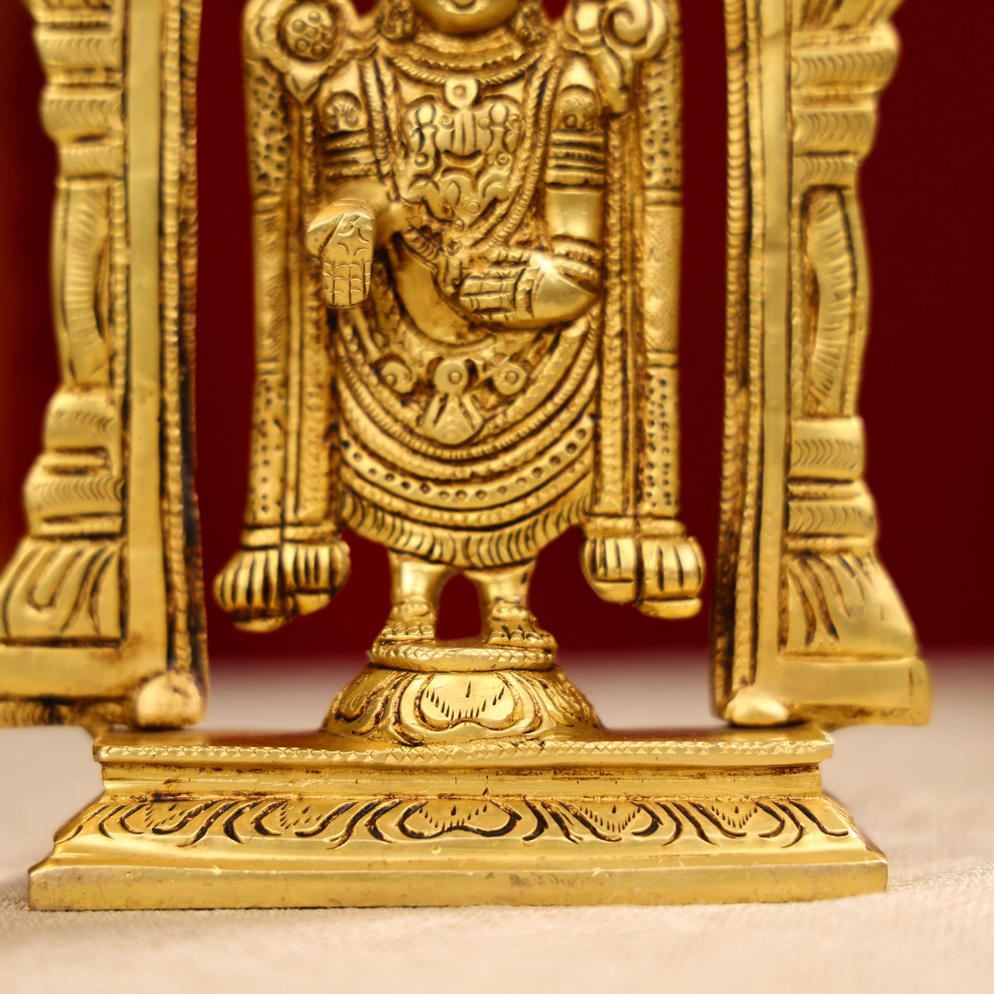 Lord Tirupati Balaji Statue Of Brass