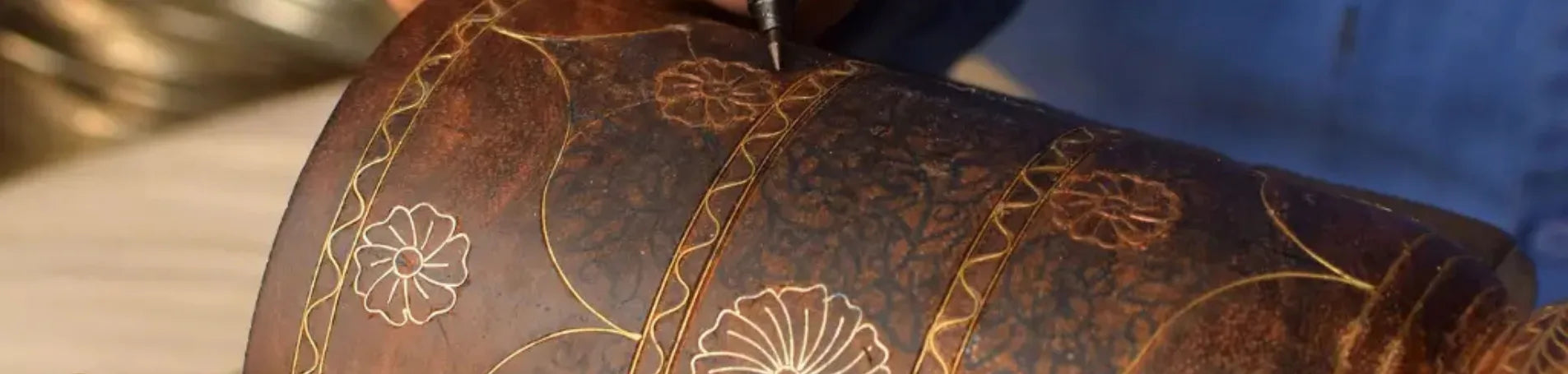 Tarkashi Art: The Ancient Craft of Metal Wire Inlay In Wood