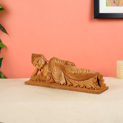 Wooden_Resting_Buddha_Statue_2