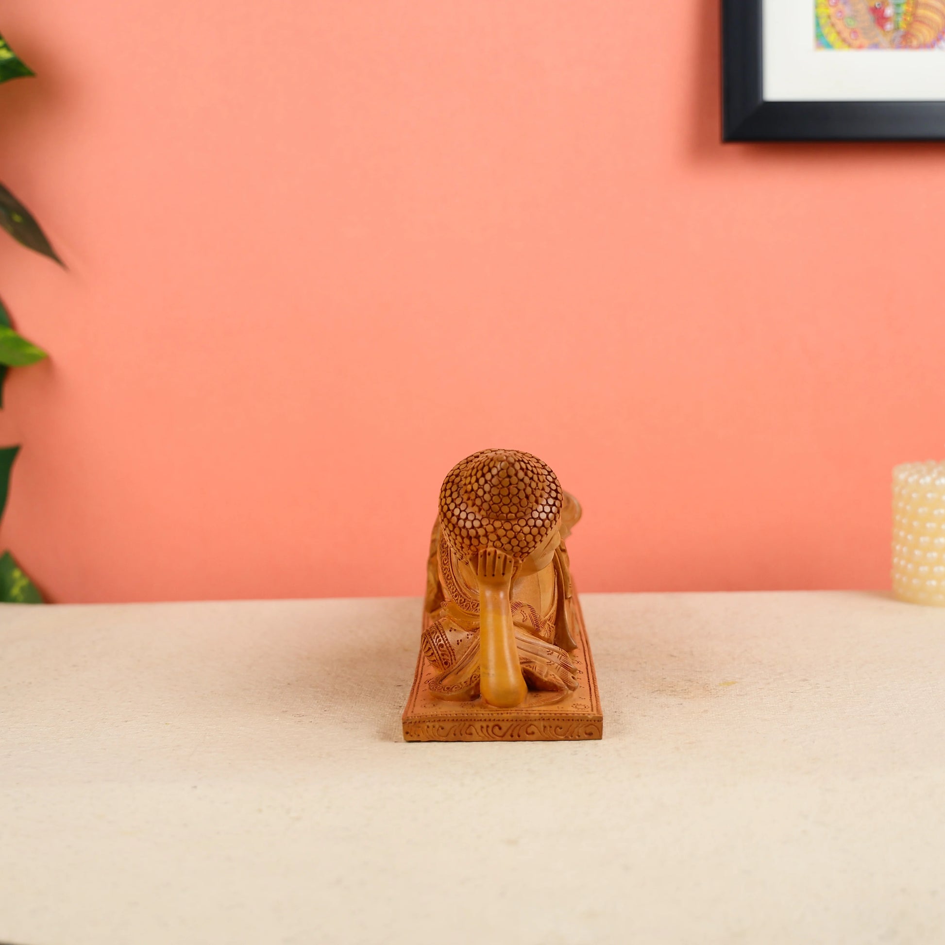 Wooden_Resting_Buddha_Statue_5